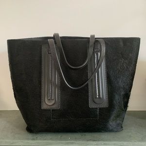 Rick Owens F/W13 Plinth Calf Hair Fur Shopper Tote